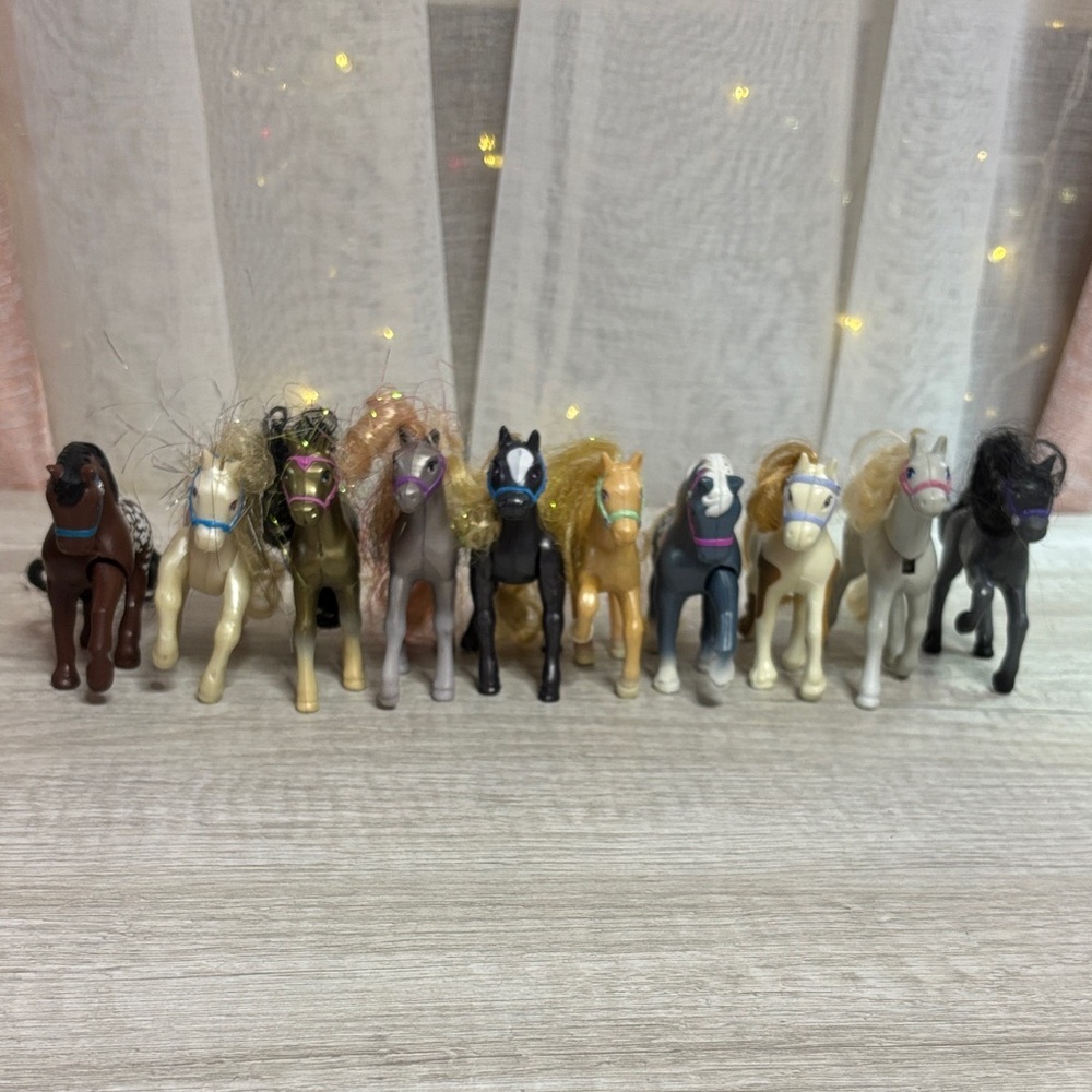 Vintage Littlest Pet’s Shop Ponies Lot of 10